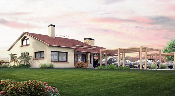 Casa estilo clásica